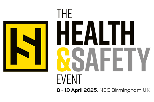The logo for the Health & Safety Event, taking place at Birmingham NEC in 2025